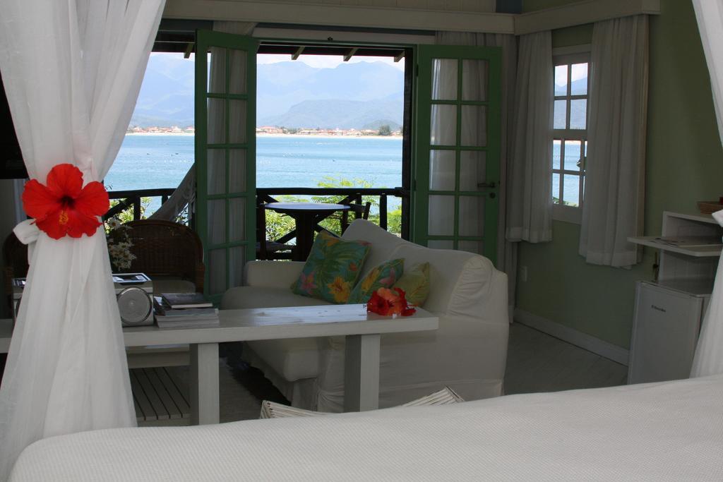 Pousada Ilha Do Papagaio Palhoça Zimmer foto