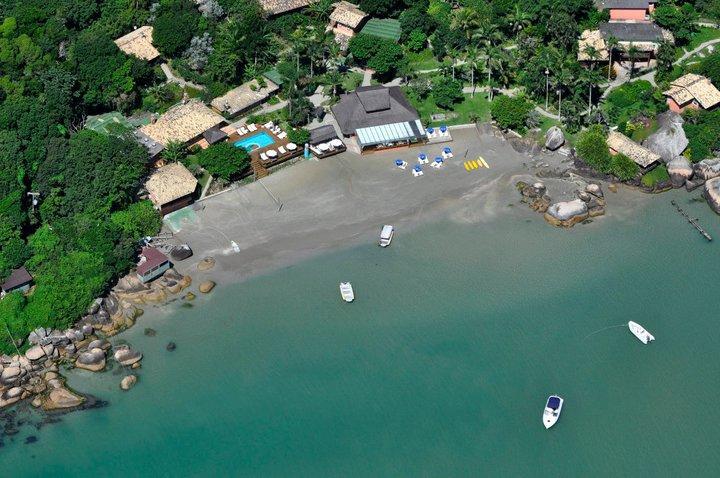 Pousada Ilha Do Papagaio Palhoça Exterior foto